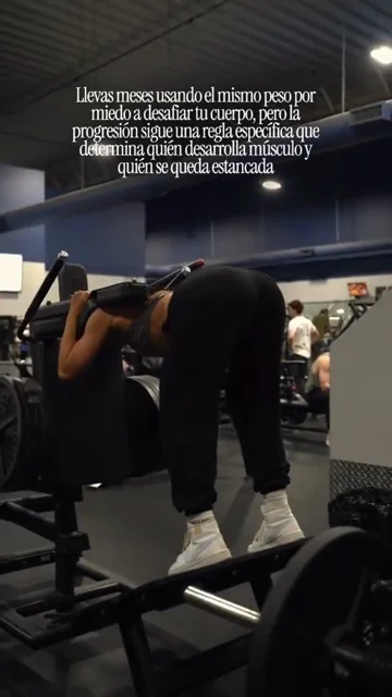 Reel sobre progresión en el entrenamiento